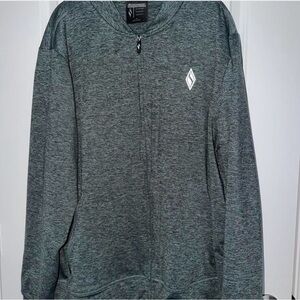 Men's Skechers Gray Green Zip Up Lightweight Jacket